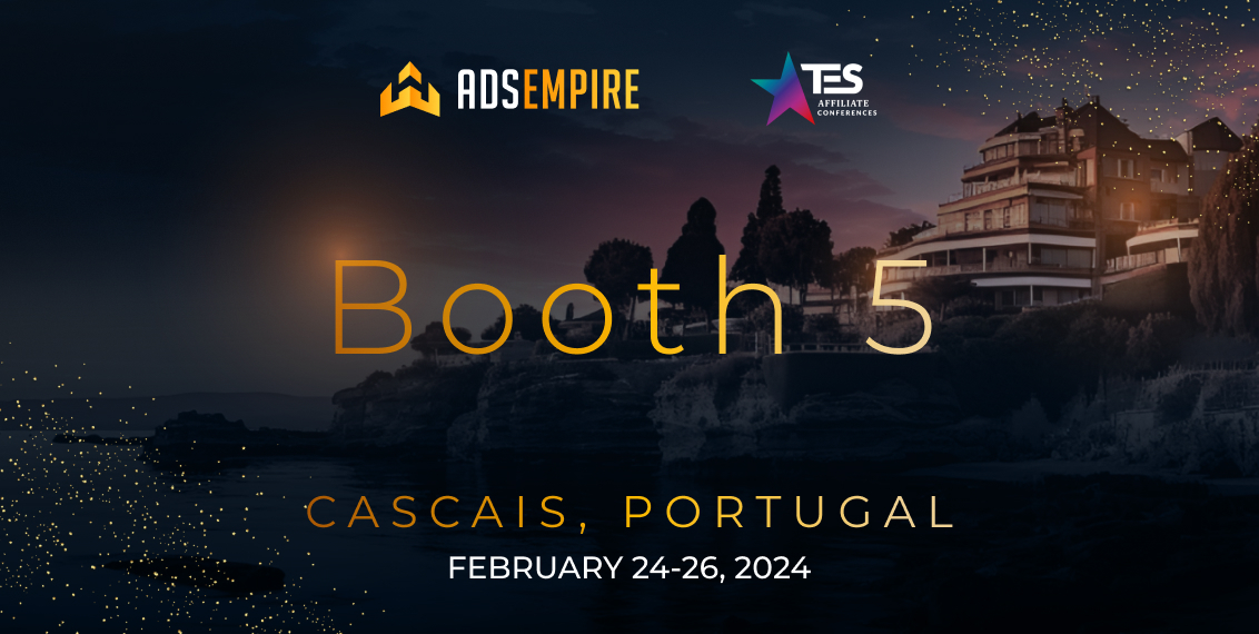 We can't wait to meet you next month at the TES conference in Cascais!  
Warmly invite you to connect with the AdsEmpire team in person: 
on 24st of Feb  - Meet Market Table №84  
on 25 &amp; 26 of Feb  - Platinum Lounge Booth 5  
Book a meeting! calendly.com/adsempire_agen…
