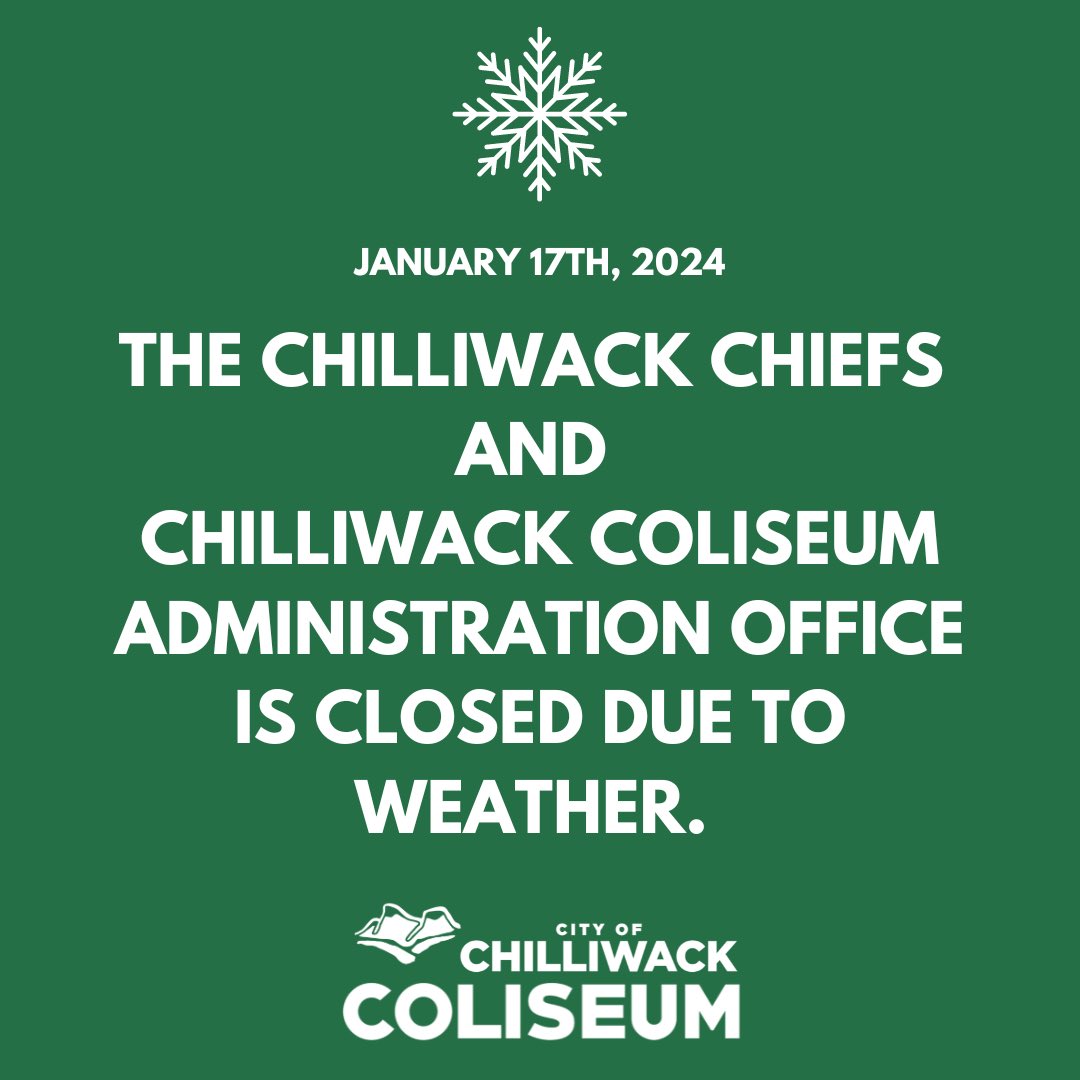 Chilliwack Coliseum tweet media