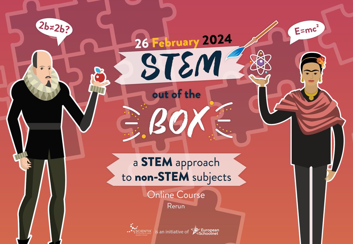 📢 The STEM Out of the Box MOOC is back!
 💡 This online course helps teachers add STEM topics to their subjects
 📥 Register for the #STEMOutoftheBox MOOC Rerun and enhance your subjects: bit.ly/non-stem-mooc-… <a href="/eu_schoolnet/">European Schoolnet</a>