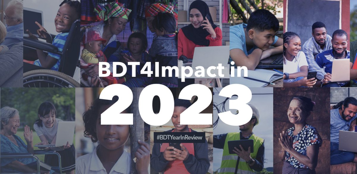 ITUDevelopment's tweet photo. Look back: Discover some of the highlights of our work in 2023! 

Read the #BDTYearinReview here:
https://t.co/1csDqKZFjT

#BDT4Impact https://t.co/tD1Ki6kwH6