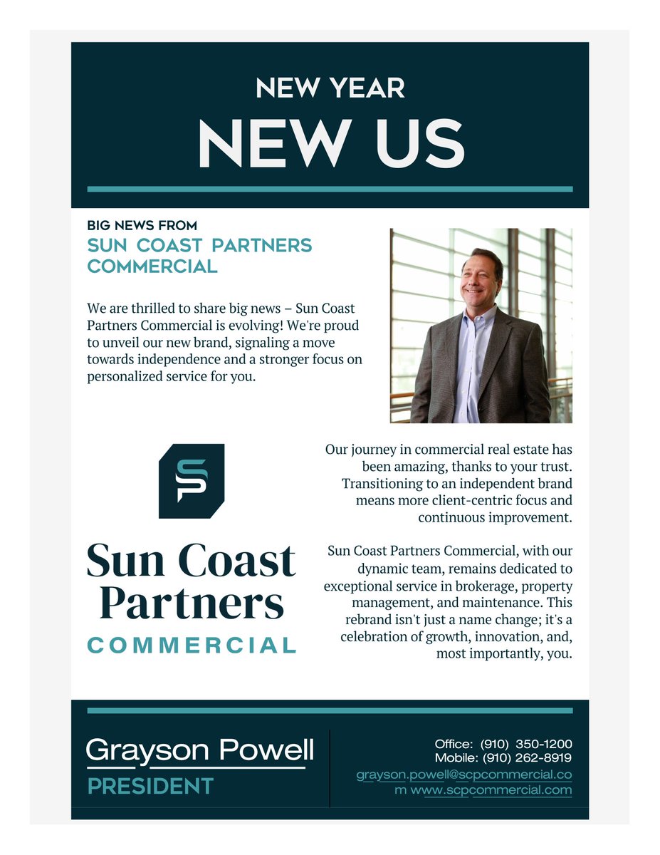 Thank you for joining us on our journey!

scpcommercial.com
910-350-1200