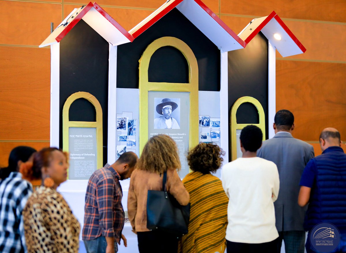 ETEmbassyISB's tweet photo. #Day7
Members of #Addis Ababa City Inter-Religious Council visited #Ethiopian #DiplomaticWeek Exhibition at the Science Museum. https://t.co/cpikN0bs5s