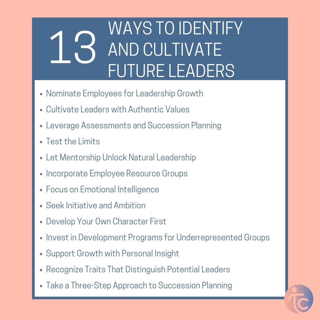 Ready to transform your talent management? From fostering authentic values to utilizing assessments & mentorship '13 Ways to Identify and Cultivate Future Leaders' by @BrettFarmiloe  talentculture.com/13-ways-to-ide… #LeadershipDevelopment #TalentManagement #ProfessionalGrowth #WorkTrends