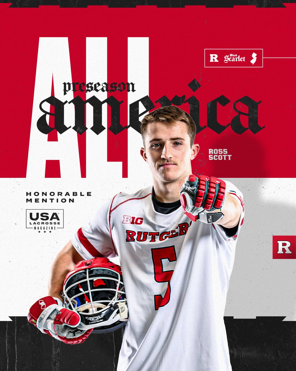 Congrats to our USA Lacrosse Magazine Preseason All-Americans: Shane Knobloch (First Team) and Ross Scott (Honorable Mention)! 

📰: go.rutgers.edu/jaz7up0s