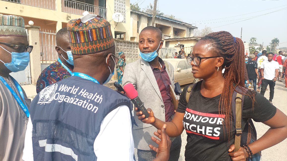 WMulombo's tweet photo. Concerned by the news of an explosion that rocked Ibadan with ensuing casualties and death. @WHONigeria commiserates with the @oyostategovt and affected families. Our thoughts and prayers are with those who lost their loved ones. @UN_Nigeria https://t.co/eZmBUnVNJM