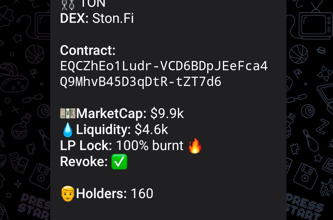0xlevixyz's tweet photo. DEGEN ALLERT! LOW MC $10K
Visit: https://t.co/UUvEgKVi2P
CHART: https://t.co/hh5qxiAqlg
Swap TON For GFY
CA : EQCZhEo1Ludr-VCD6BDpJEeFca4Q9MhvB45D3qDtR-tZT7d6
Lp 100% burn
#TON #DYOR #memecointon https://t.co/pzxInlNian