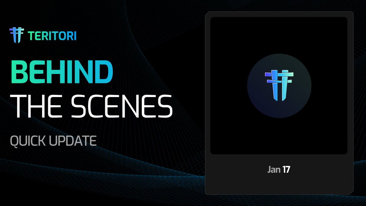 A few of the latest quality of life improvements our team has been pushing these past few days 👇

app.teritori.com

NFT Marketplace:
- Time period filters
- Listed NFTs price update

Social Feed:
- Media upload progress bar

User Profile:
- PFP &amp; Banner upload UI update