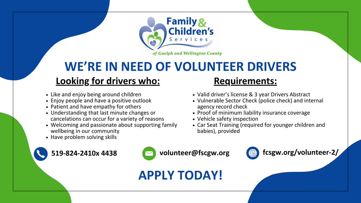 Family & Children's Services - Guelph Wellington tweet media
