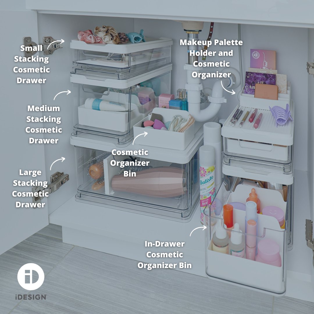 GET THE LOOK ✨💄 Swipe to see the products from the @SarahNTannoMUA Collection we used to get this look 😍 Now lets check organizing under the sink off of your declutter chcecklist ✔ #iDLiveSimply