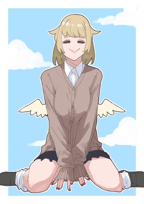 かわいいこ描けた 