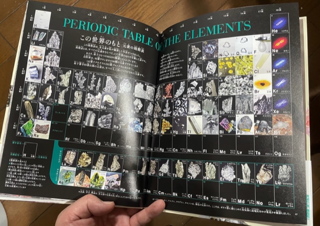 fluor_doublet's tweet image. 福音館「石は元素の案内人」（たくさんのふしぎ傑作集）出来！小学生から石っ子の著者が、石から始めて最新の元素科学の深淵に迫ります。孔雀石から銅を、昆布からヨウ素を取り出し、実験屋根性丸出し。様々な鉱物標本・元素結晶の美しい写真が見もの。瞬殺だった月刊誌版から８p増補版。北海道石も！