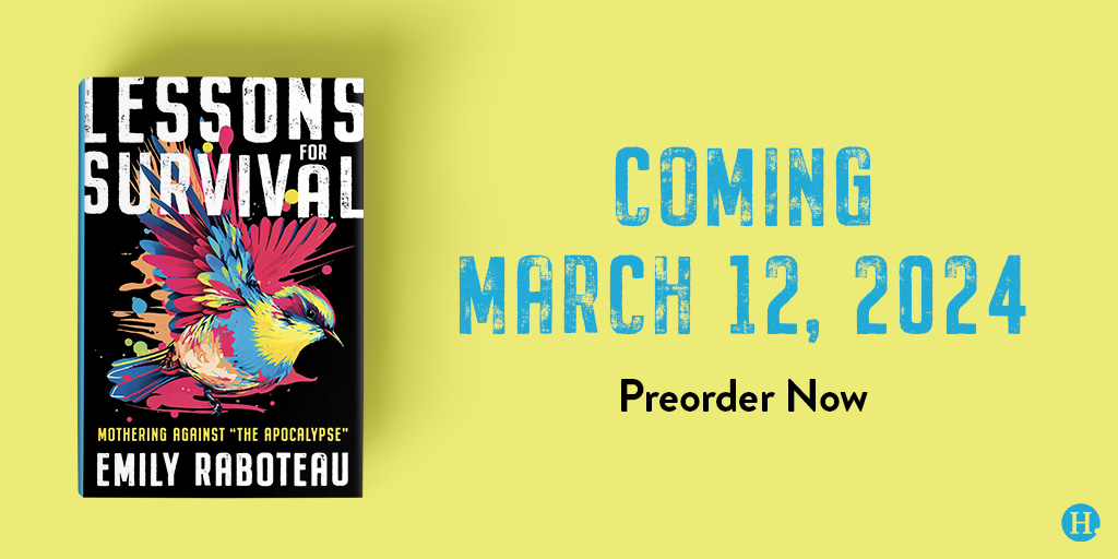 emilyraboteau's tweet image. My new book of essays (and street photography), 
LESSONS FOR SURVIVAL, drops in March! It's about parenting in this here era of polycrises--trying to raise children to thrive without coming undone.  

Pre-orders are open now: 
us.macmillan.com/books/97812508…