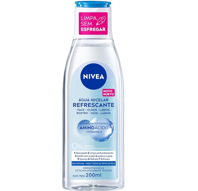 NIVEA Água Micelar Solução de Limpeza 7 em 1 200ml