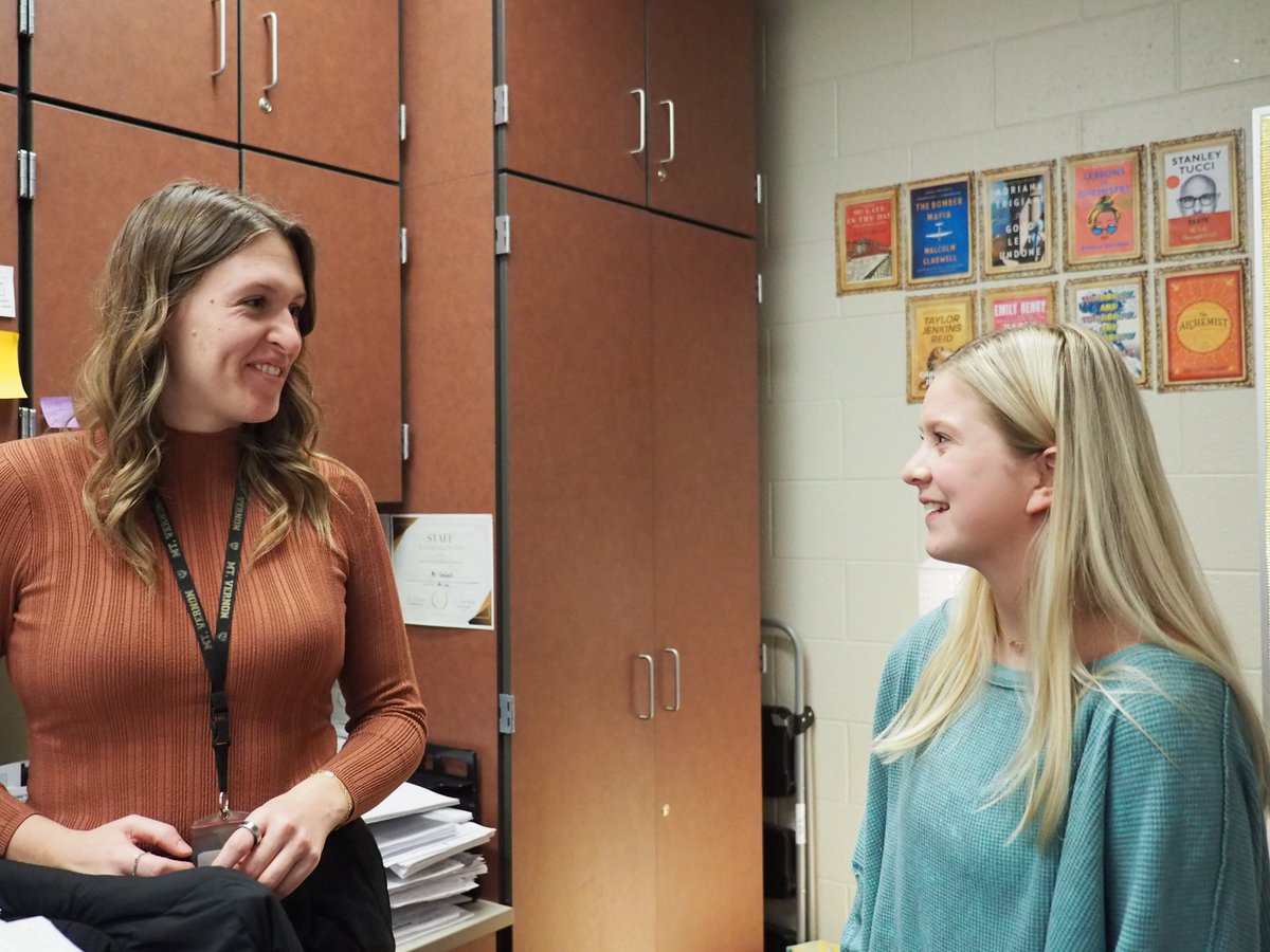 Check out <a href="/FOX59/">FOX59 News</a> News Thu. (1/18) morning at 7:30 a.m. to see an inspiring <a href="/MtVernonHS/">Mt. Vernon HS</a> senior, Mya Adams, share her website creation that provides mental health and support resources to her peers. Mrs. Gerbsch, MVHS English Teacher, was instrumental in her support w/the project.