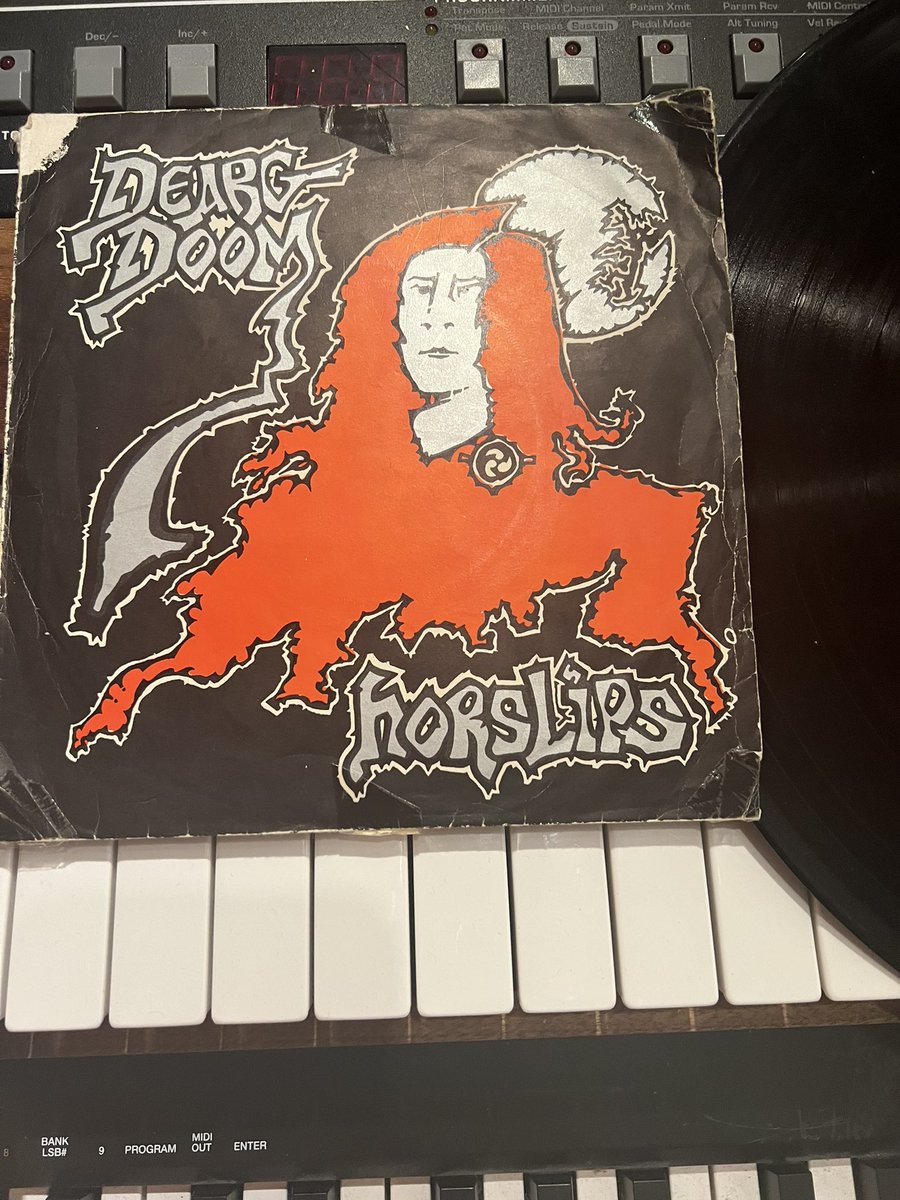 FrankieFitz6's tweet photo. @THorslips Original vinyl. Moo 4 Dearg Doom and Moo 5 The Táin. https://t.co/GLzYWXpVnG