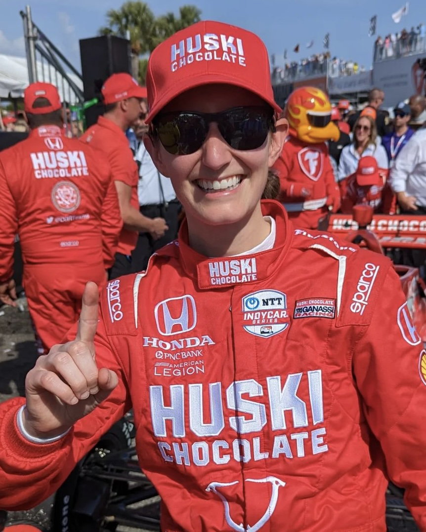 FemalesinMSport's tweet photo. Things we love to see! 🤩

Angela Ashmore has been confirmed as @IndyCar driver Marcus Armstrong’s lead engineer at @CGRTeams. 🏎️

She’s the third woman in INDYCAR history to work as lead engineer in a team! 

Congratulations, Angela! 💜

#WomenInMotorsport #WomenInSTEM https://t.co/f6dsoUnAR4