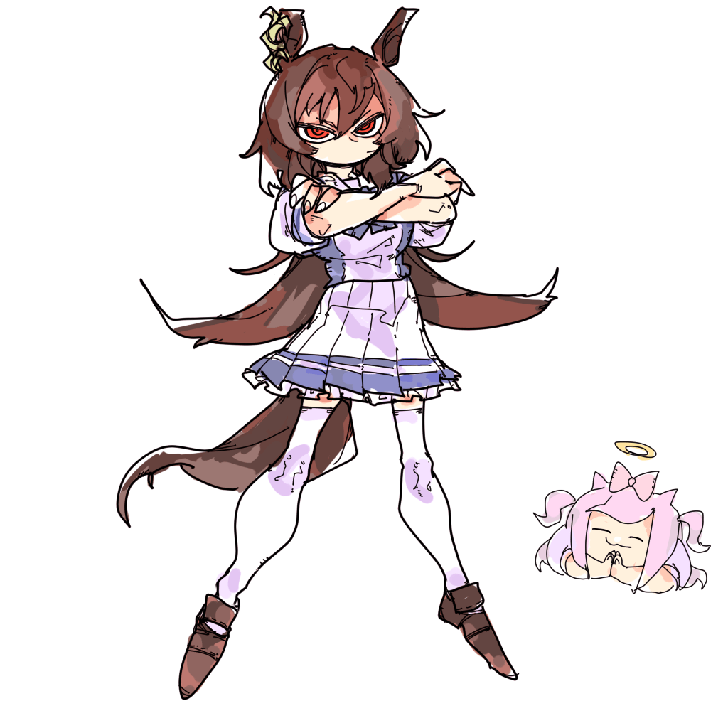 アグネスデジタル(ウマ娘) ,シリウスシンボリ(ウマ娘) 「」|ちぐ齒莖ダサわやかのイラスト
