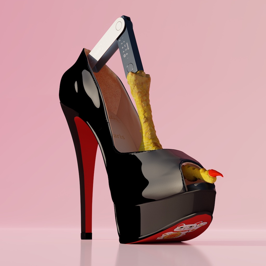 STReaMeNTRe's tweet photo. @asteroidxyz BANKRUN LEDGER CHICKEN LEG LOUBOUTIN:

https://t.co/yrdCn0Hrss https://t.co/EQTb1cCUbP