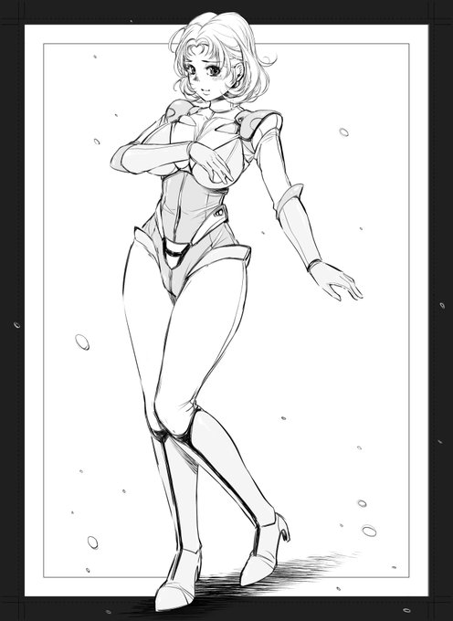 令和6年1月17日描
昨日はグレース・マリア・フリードを描いたので今日は牧葉ひかる 