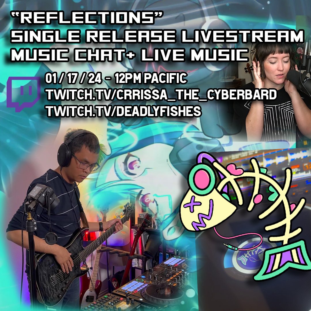 Live now! twitch.tv/deadlyfishes