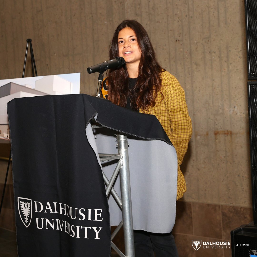 Thank you to all who attended Dal's Celebration of Philanthropy event in Dec 2023. Donors enjoyed hearing from Vanessa Schiliro, a 4th year honours student in Marine Bio, and @DalPres Kim Brooks who shared the impact of donor-funded projects such as the Oulton-Stanish Centre.