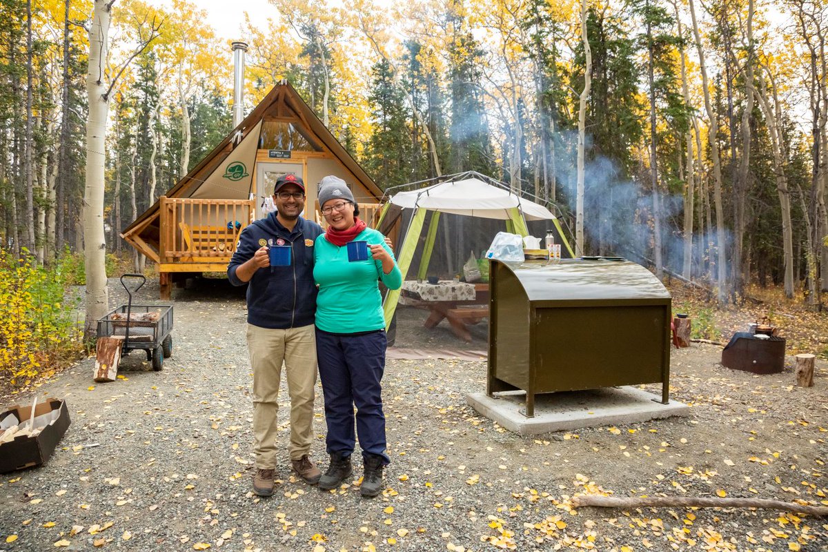 Reminder! #2024Camping reservations at Kluane National Park and Reserve start next Tuesday! 
Reservations available for oTENTik AND campsites at Kathleen Lake Campground!
ow.ly/UQui50QrTca