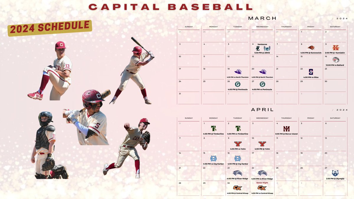 The schedule is set. #GoCougs