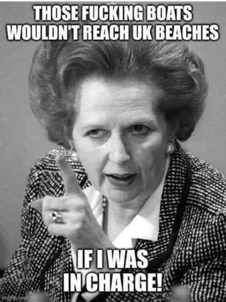 Retweet if you AGREE that Maggie would have stopped the Boats? 🙋‍♂️