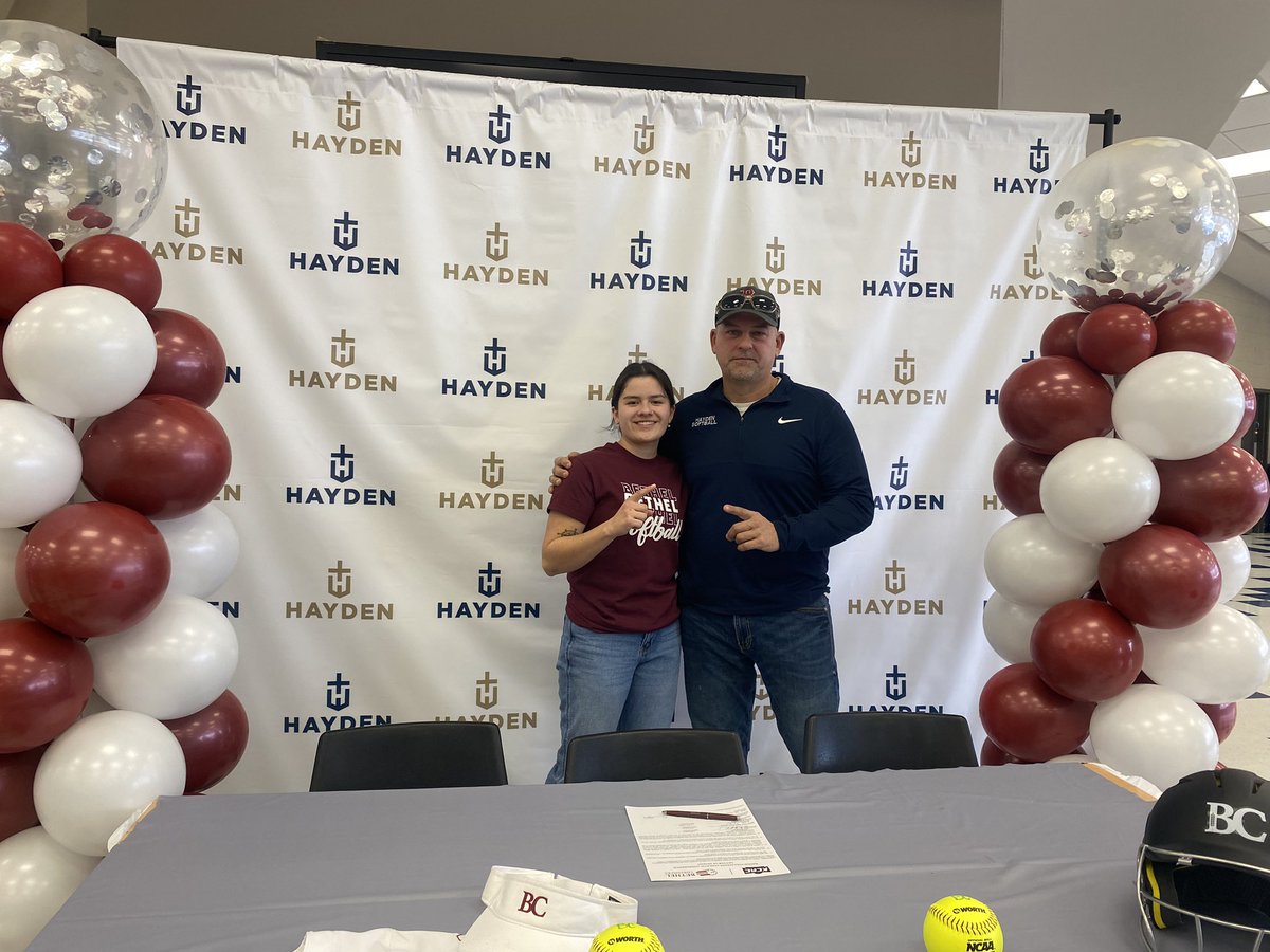 Congratulations to our <a href="/delgadoava13/">Ava Delgado</a> for signing with <a href="/BethelSports/">Bethel Sports</a> softball! #RollOn #shimmyshimmy