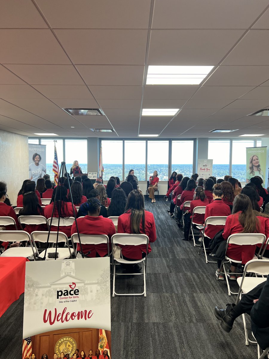 What an incredible event! Today I joined @PACECenter for their Day at the Capitol and had the honor of speaking to Florida’s future leaders about my story and listen to a Women in Politics Panel featuring @CareerSourceFL Board Chair Stephanie Smith and fellow state women leaders.