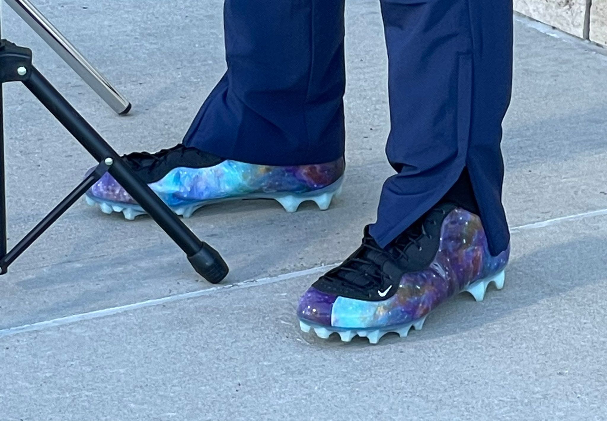 Foamposite cleats football obj deals
