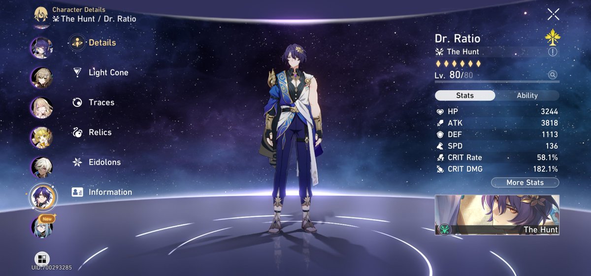 Ryougi_Bobby's tweet photo. This bloke is the most unhinged person but I frickin love him thank you

(#HonkaiStarRail #DrRatio) https://t.co/WMwrpMJeYk