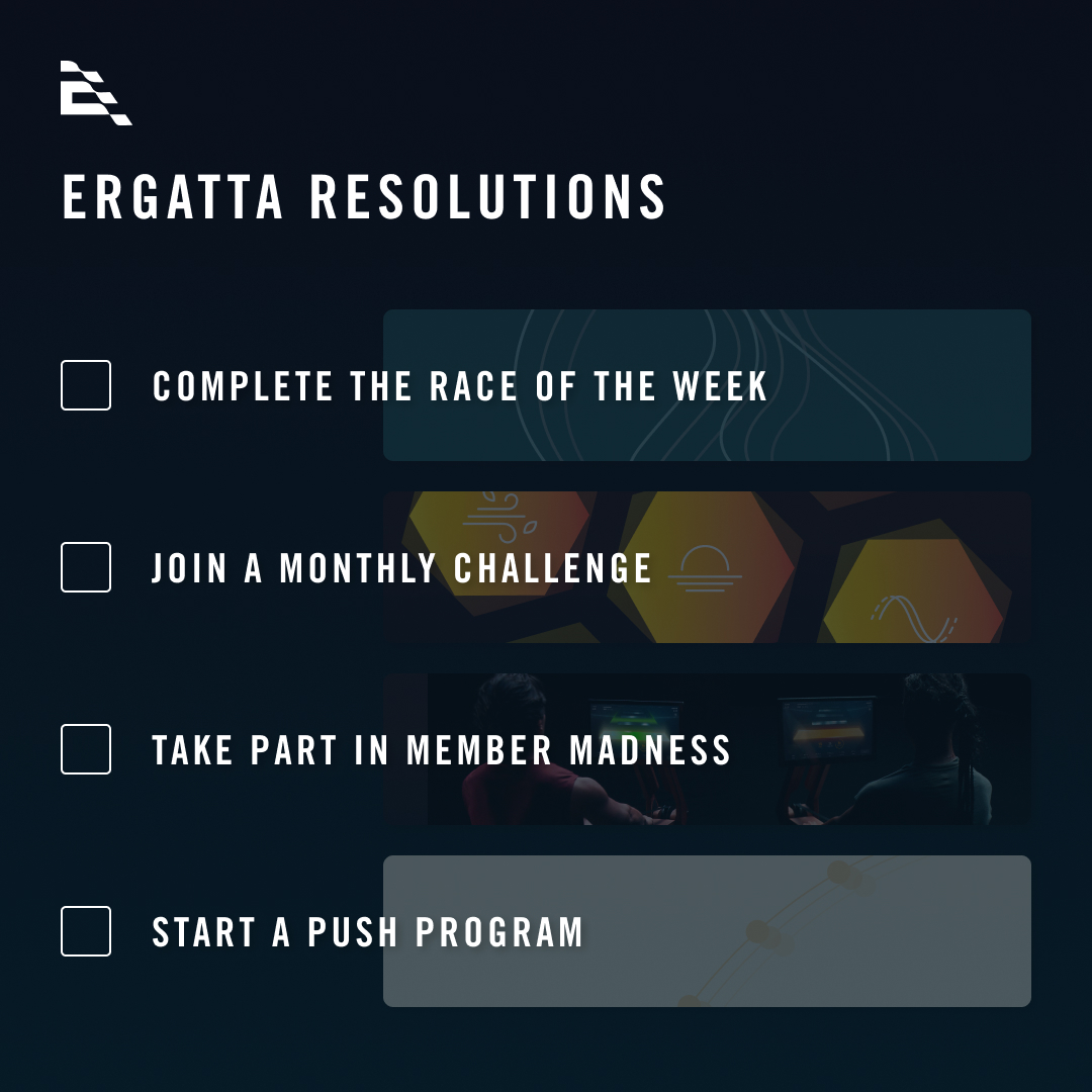 Sorted out your resolutions yet?  Or ready to reevaluate? We have recommendations!

Make the most of your #Ergatta journey with these features.