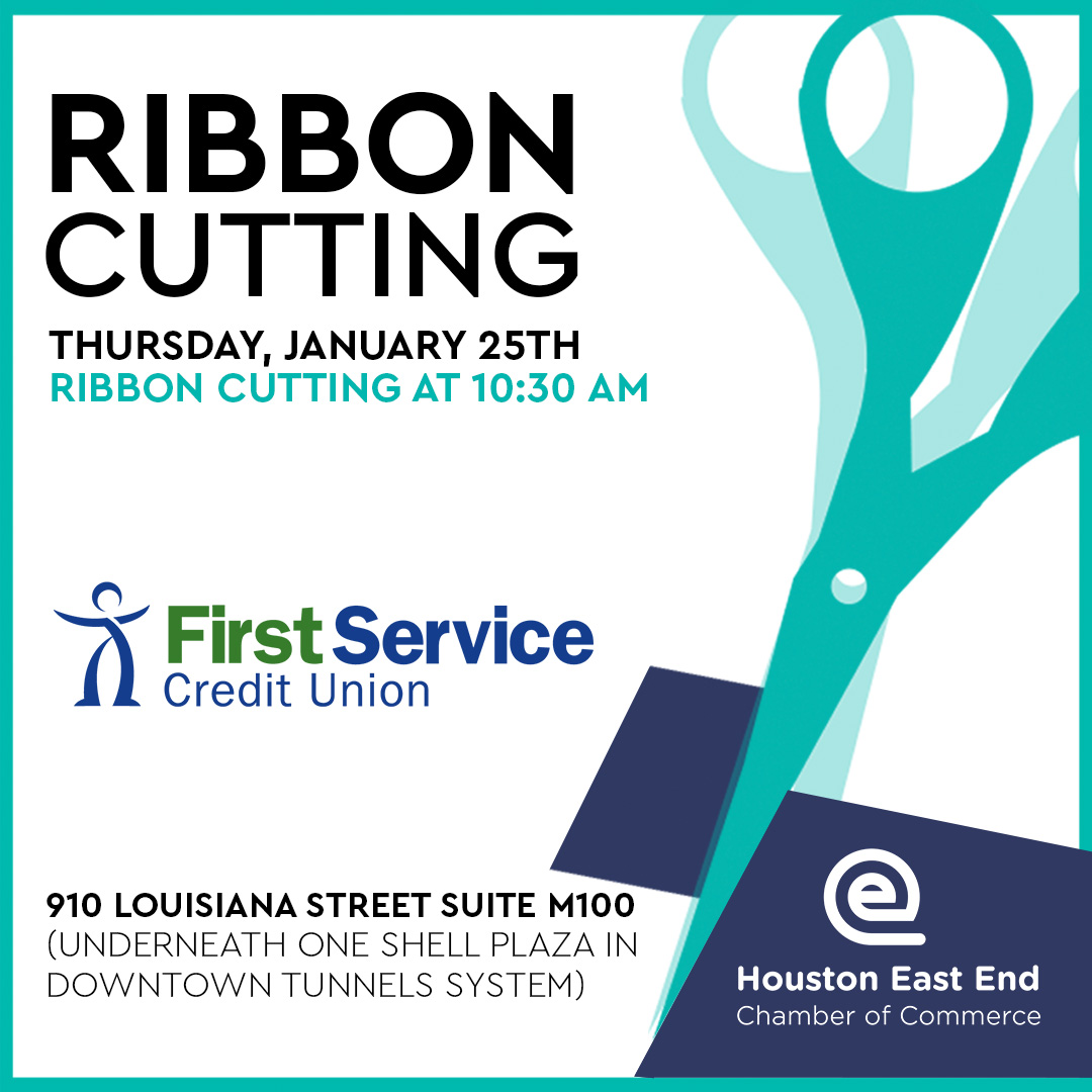 Welcoming First Service Credit Union! 

Join us as we celebrate the grand opening of their new location in the Downtown Tunnels System! 🥳 Be part of the excitement at the Ribbon Cutting Ceremony on Thursday, January, 25th, 10:30 AM.  See you there!