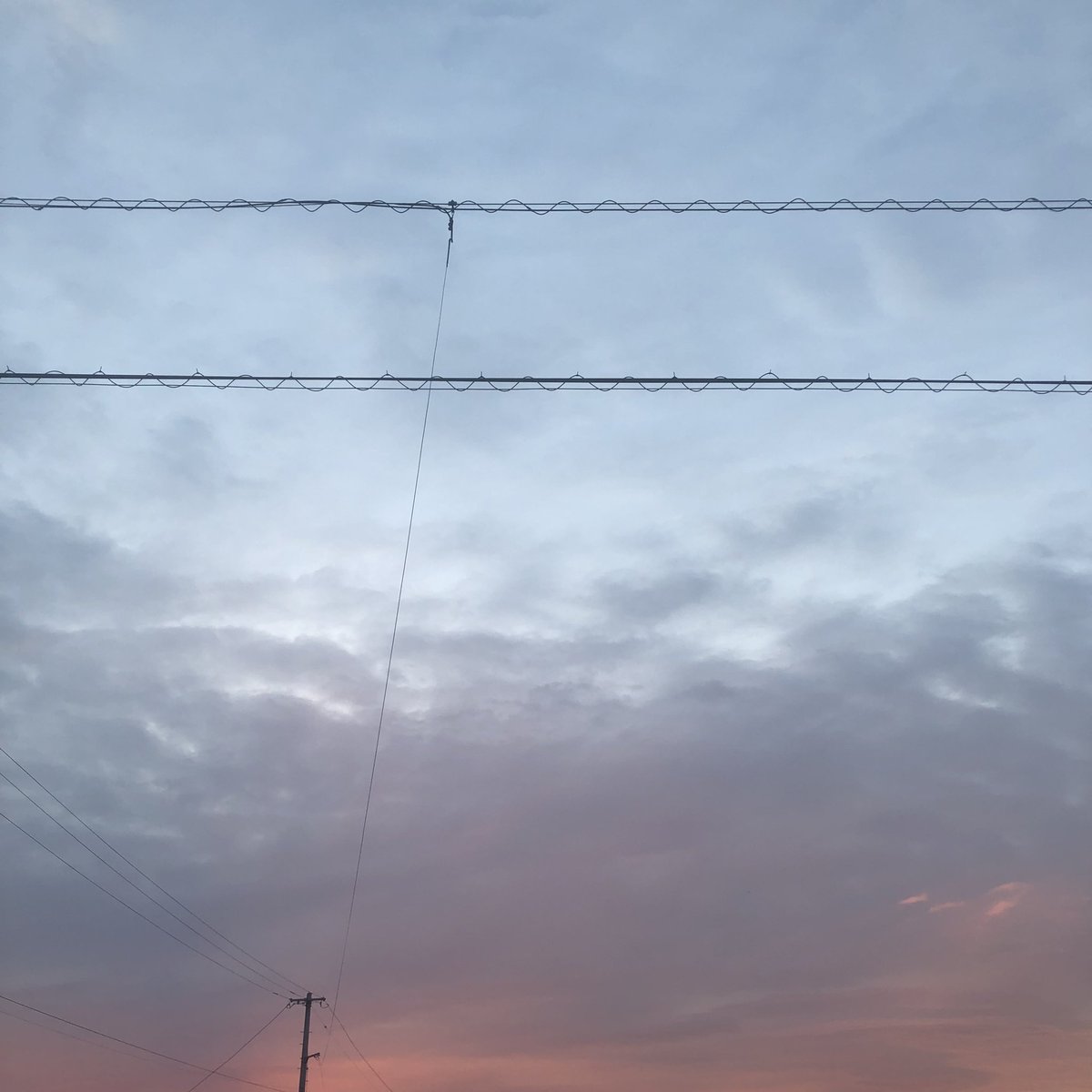 chie1187276's tweet photo. 昨日の早朝より寒さが緩んでいます😉
#いまそら
#イマソラ
#空
#朝焼け https://t.co/AX6HYuEIxN