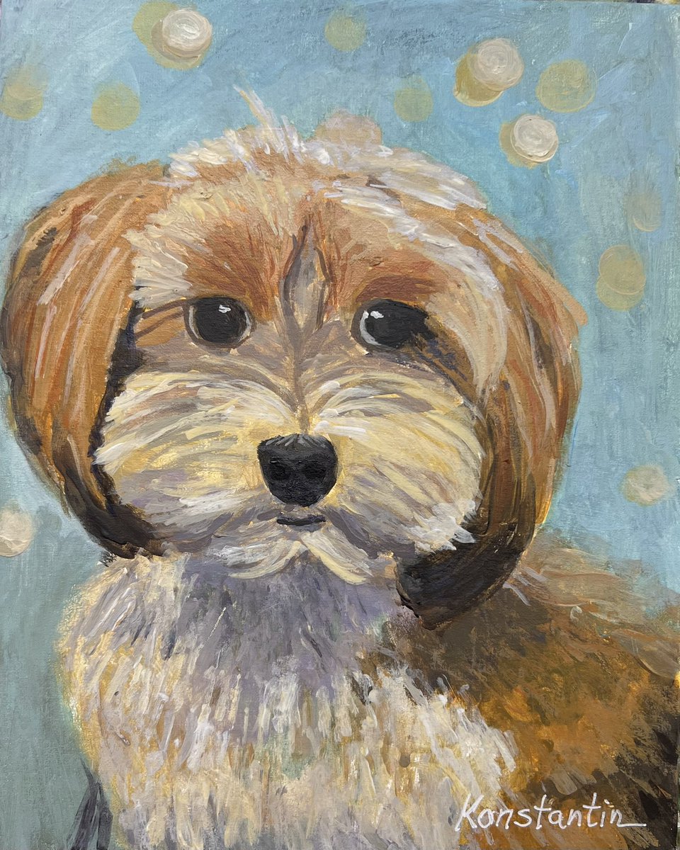 What to say, he’s just sooo cute…
‘Cutie’, acrylic on canvas, 10x8
.
.
.
.
#federationgallery
#canadianartist
#acrylicpainting #federationofcanadianartists #burnabyartistsguild #cityofburnaby #westcoastart #donnakonstantin #launchrehab #homedecoration #realestatevancouver