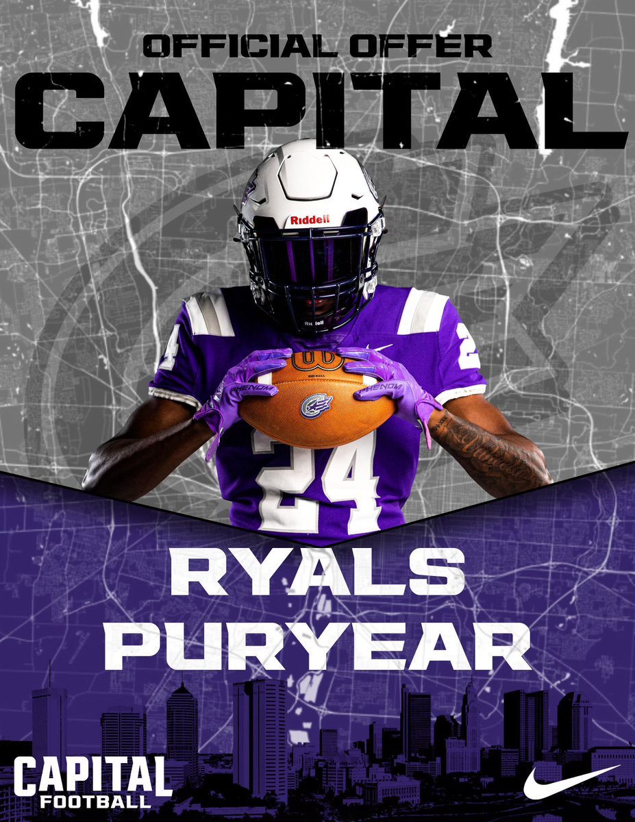 #AGTG Blessed to receive an official offer from Capital University, go Comets! <a href="/coachpender1025/">Sean Pender</a> <a href="/klgosse/">Keith Gosse</a> <a href="/chefboy_R_T/">Rafael Tolentino</a> <a href="/coachmintier/">Gary T. Mintier</a> <a href="/CapitalU_FB/">Capital University Football</a> <a href="/RcrtNTHFootball/">Recruit North Hall Football</a> <a href="/RecruitGeorgia/">Recruit Georgia</a> <a href="/NEGARecruits/">Northeast Georgia Recruits</a>