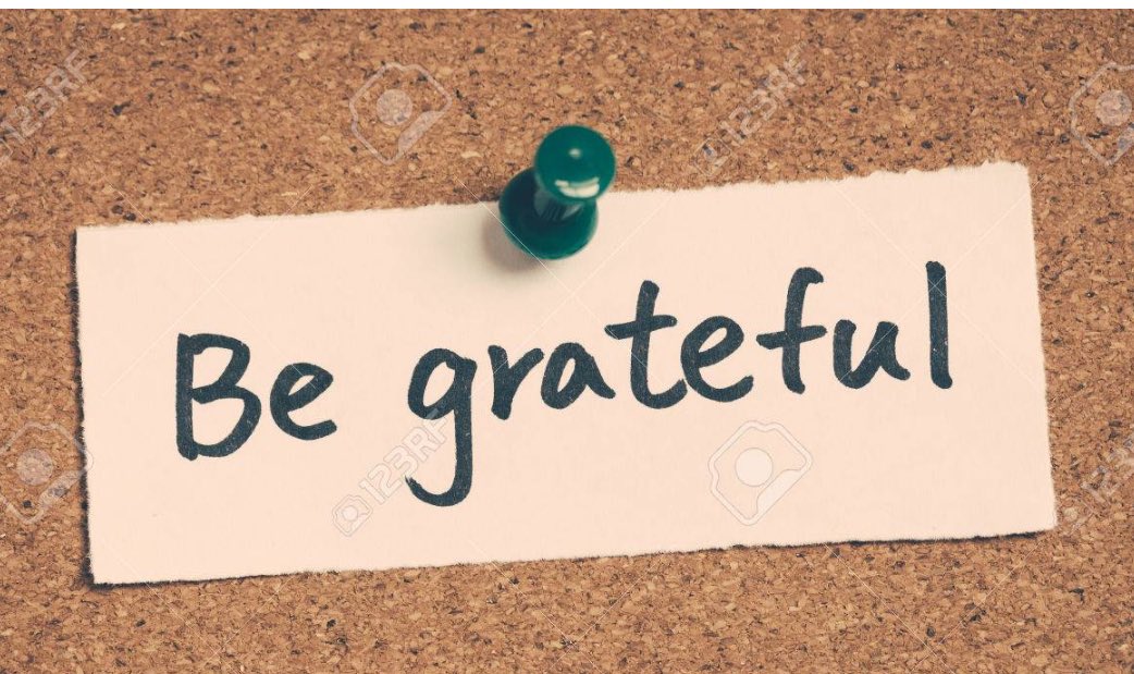 Don’t forget to take the time to be grateful, each morning pick one or two things you’re grateful for and tell yourself.

I’m grateful for all of you and the wonderful connections I have made over the years, thank you!

#grateful