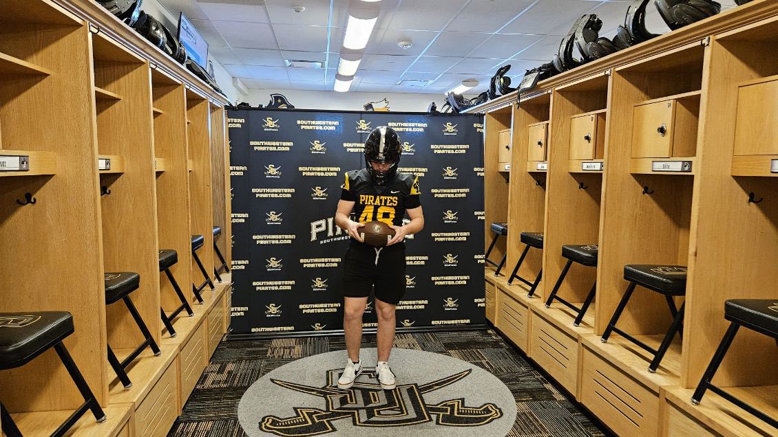 WeltonPreston's tweet photo. Thank you @50plusPirate and @SUPiratesFB for having me out on a visit today. Had a great time touring the facility and the school.
@RecruitsCenTex https://t.co/A1FyBpFmIA