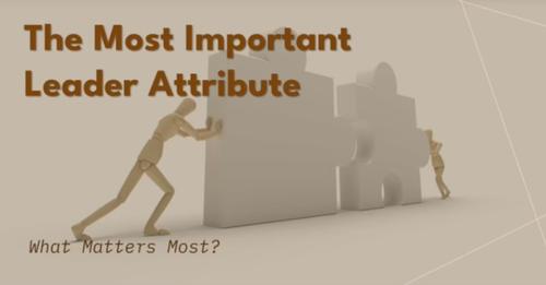 Take a moment to check out Chief Master Sgt. R. Caleb Vaden's commentary on leadership attributes.

What Leader Attributes Are the Most Important?

maxwell.af.mil/News/Commentar…