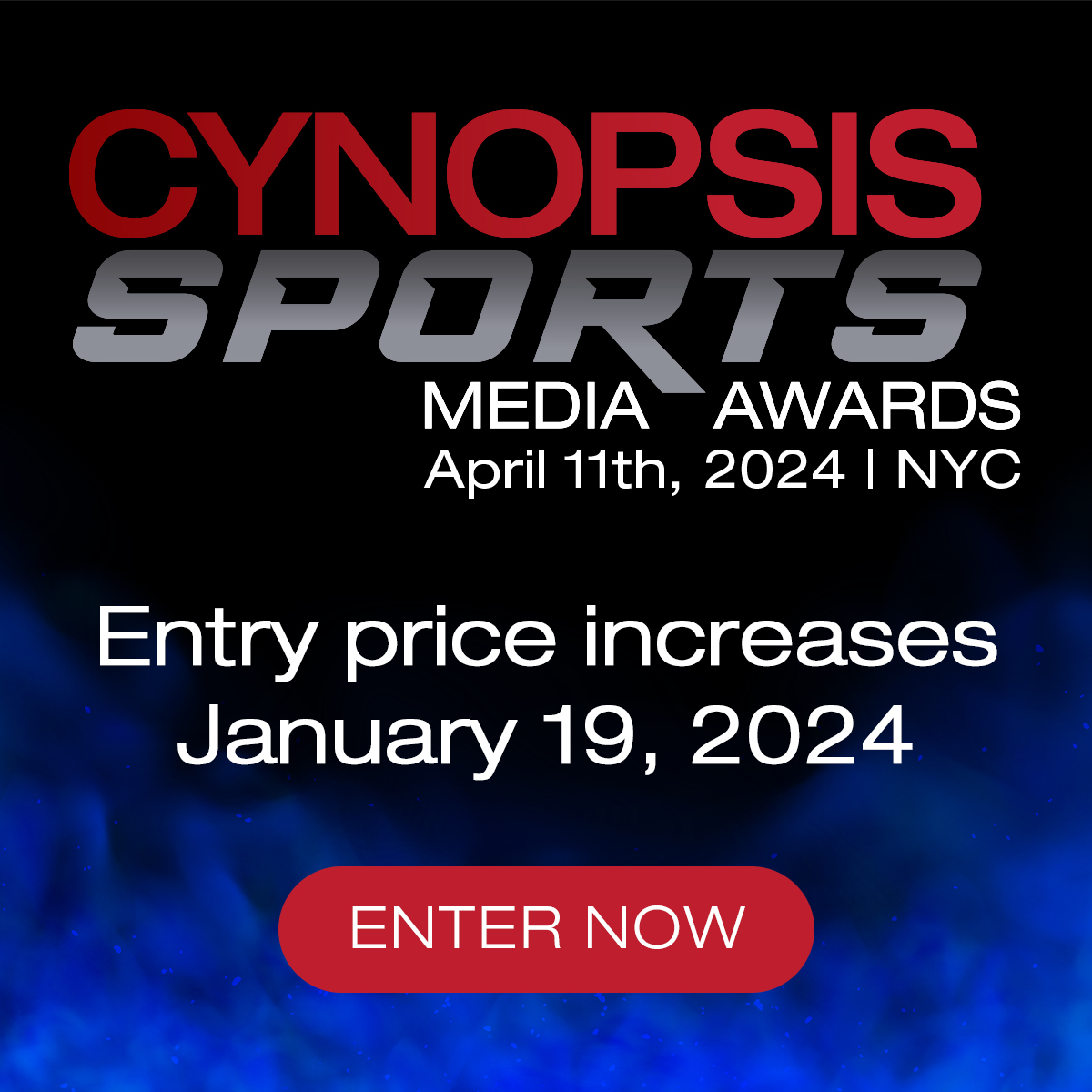Have you entered for Cynopsis Sports Media Awards yet? Celebrating the best in the business for the 12th consecutive year, we invite you to enter NOW before the entry price increases this Friday, January 19th at 11:59 PM EST! Enter now: cynopsis.com/events/2024-sp…
