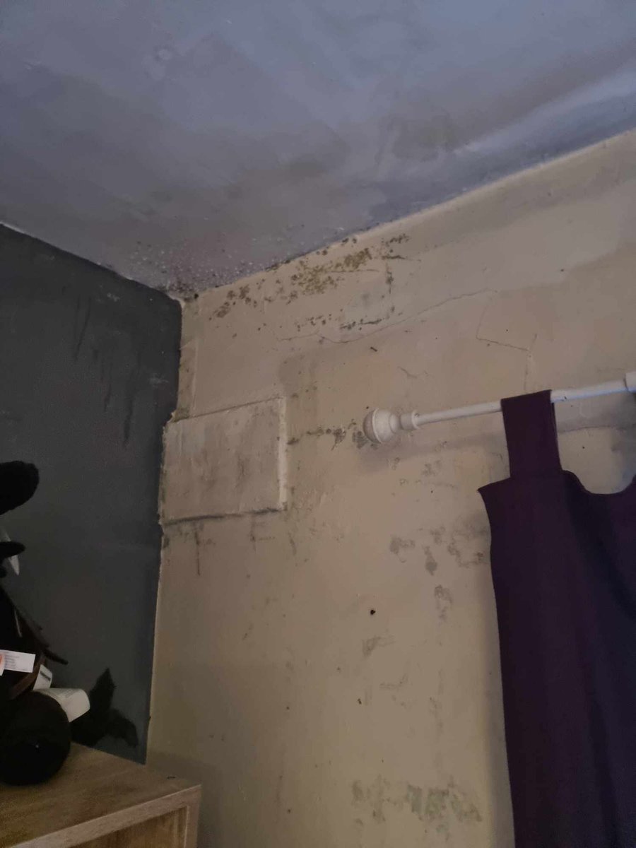 nicker85's tweet photo. So does anyone else think this is acceptable to live in these conditions? @TelfordWrekin @HousingOmbuds @Shelter @ShropshireStar @shropshirelive because I'm dying to no lol https://t.co/487nXbMjG2