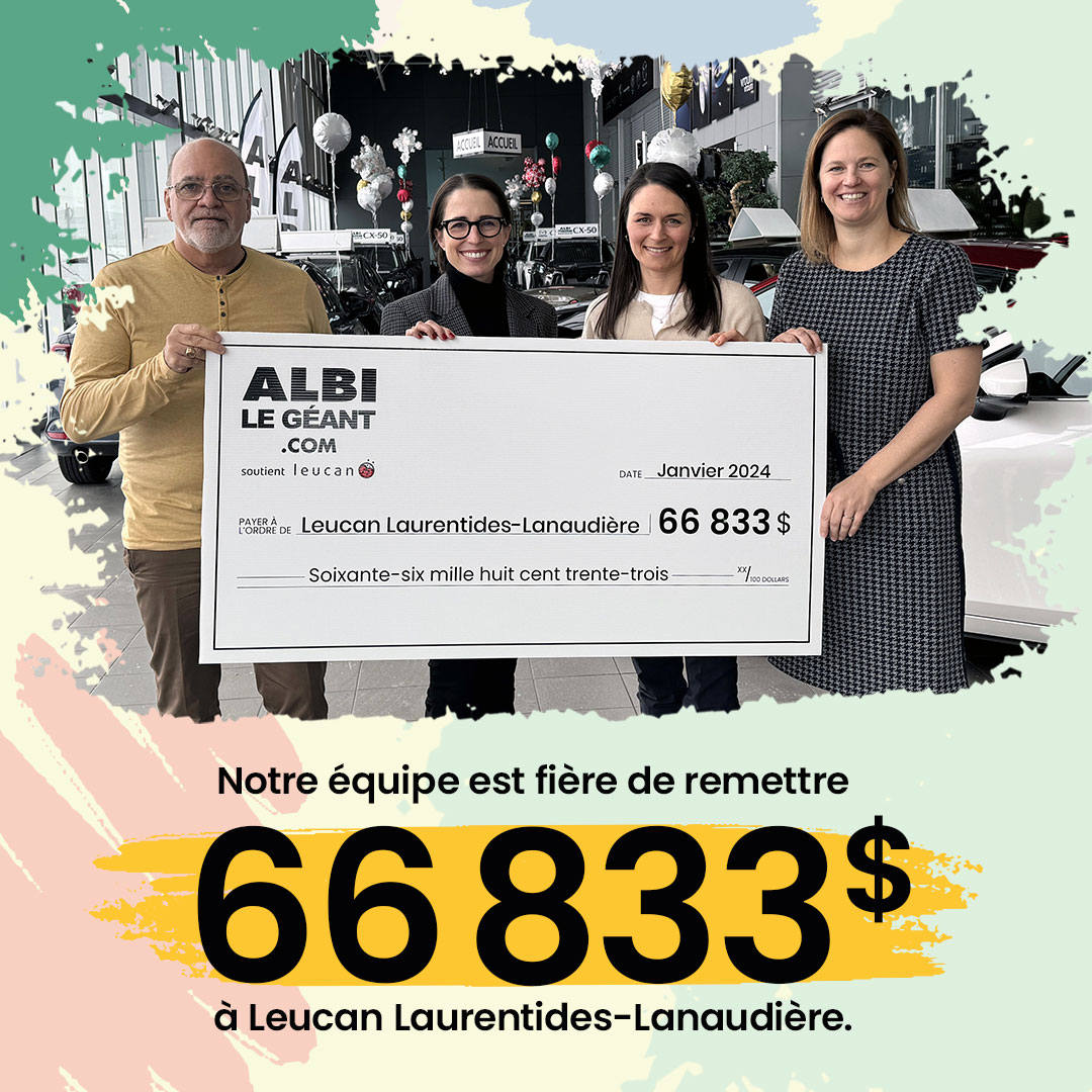 AlbileGeant's tweet photo. Notre campagne @Leucan 2023 est maintenant terminée!

"𝐄𝐧𝐬𝐞𝐦𝐛𝐥𝐞, 𝐭𝐨𝐮𝐭 𝐞𝐬𝐭 𝐩𝐨𝐬𝐬𝐢𝐛𝐥𝐞" et la dernière année nous l'a prouvé encore une fois, nous permettant de remettre 66 833$ à @LeucanLL .️🐞 https://t.co/pB5EDOfcrw