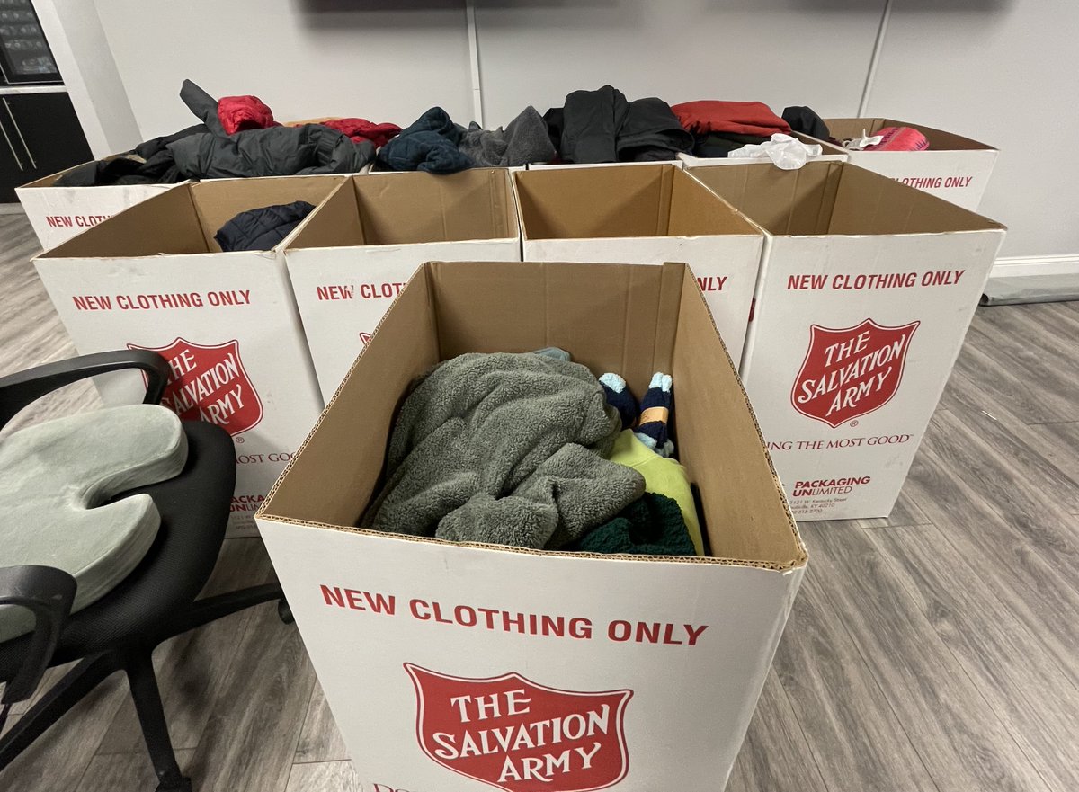 Thank you to everyone who helped #spreadthewarmth at this year's clothing drive in Louisville, KY! Omni was proud to co-sponsor this event with Lindsay &amp; Lindsay Auto Detailing, Nava Med Spa, and The Salvation Army. The drive has collected over $10k worth of donations (so far)!