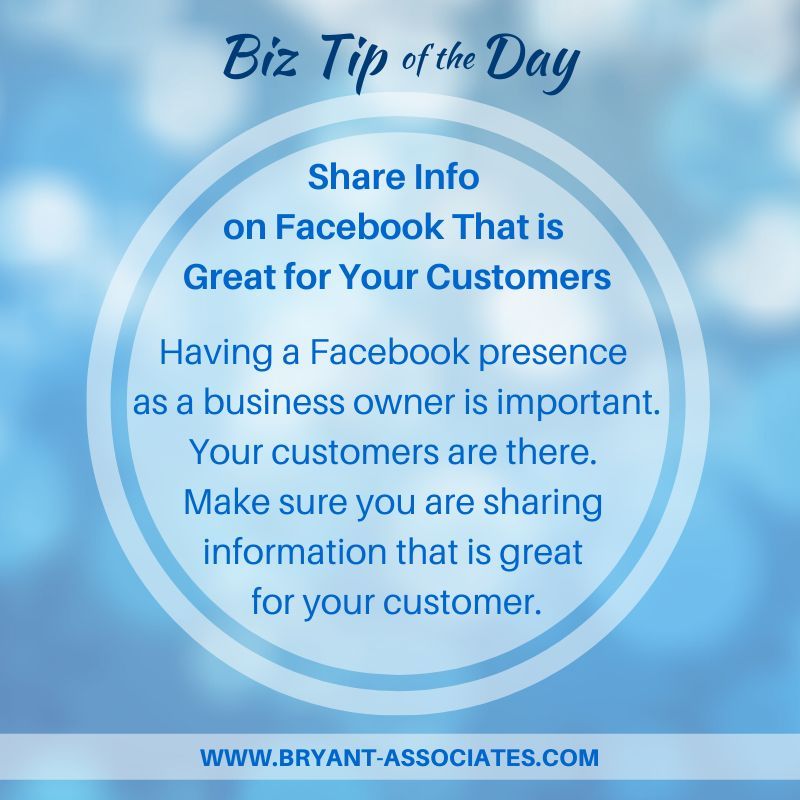 #biz #biztip #wisdom #wisdomwednesday #tax #taxes #taxpreparer #CPA #smallbusiness #smallbiz #accounting #payroll #consulting #businessconsulting #wcw #information #facebook #customers #customerfocused