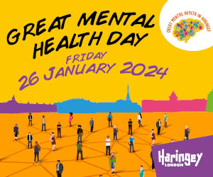 #GreatMentalHealth Day is back on Friday 26 January 2024! 🗺️ Learn more about the great initiatives and support services available across Haringey. 📅 Take part in a virtual event with fellow Londoners to mark the day: ow.ly/P1Ek50QreO7