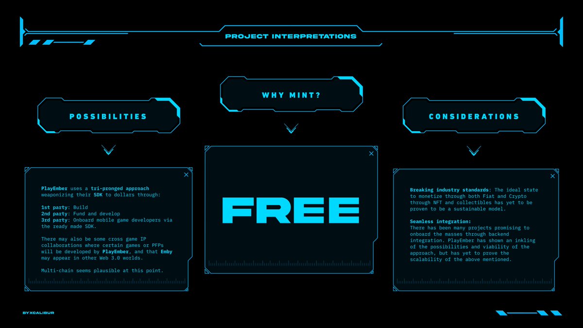 ByXcalibur's tweet image. // Compendium: PlayEmber

Note: Deck will be released post-mint.

premint.xyz/playember-xcal…