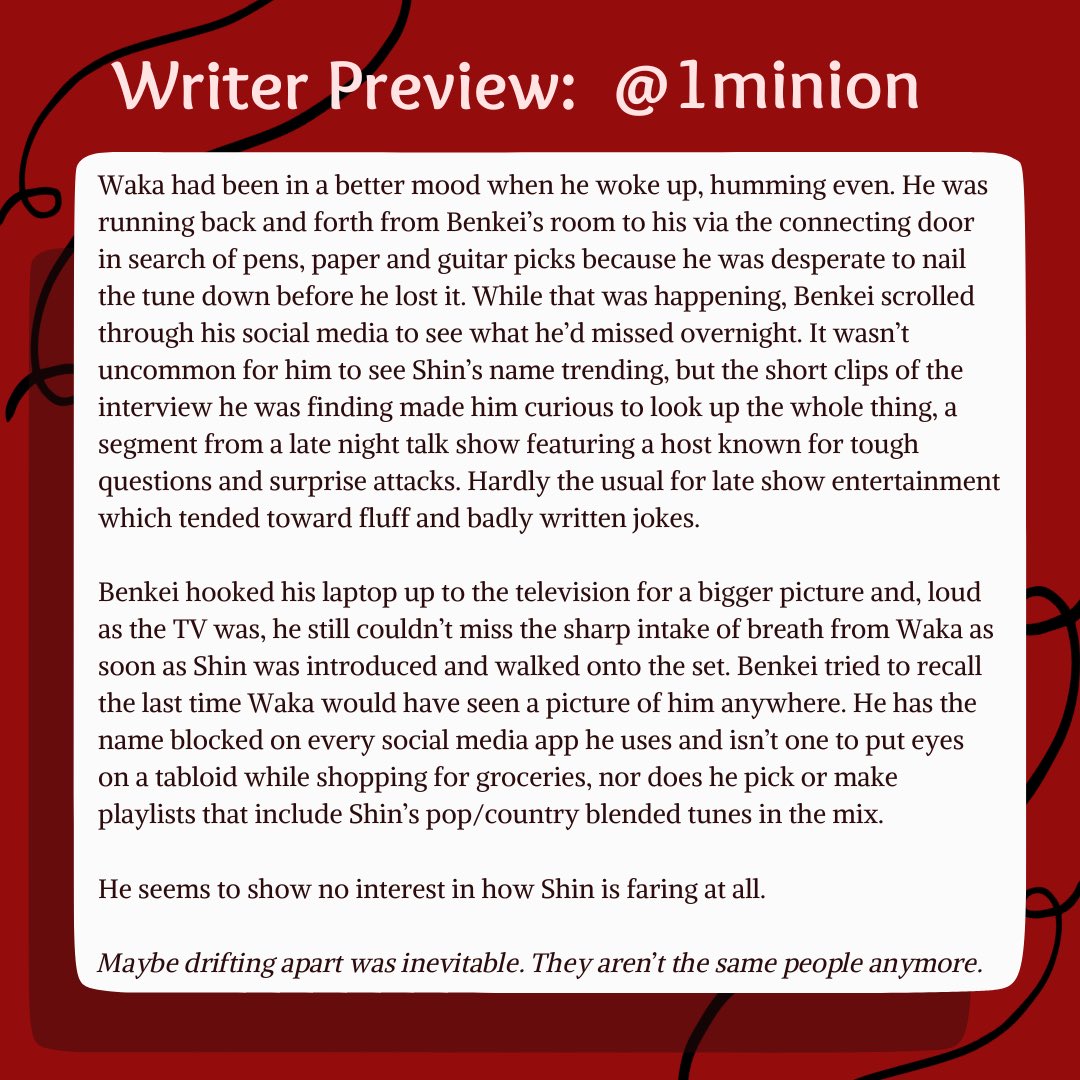 Please check out this cool Famous AU featuring Shinichiro and Wakasa!

Art by <a href="/Interlude_red/">Interlude</a> 

Accompanied by a fic written by <a href="/1minion/">1minion</a> 

Be on the look out for posting on 2/19!