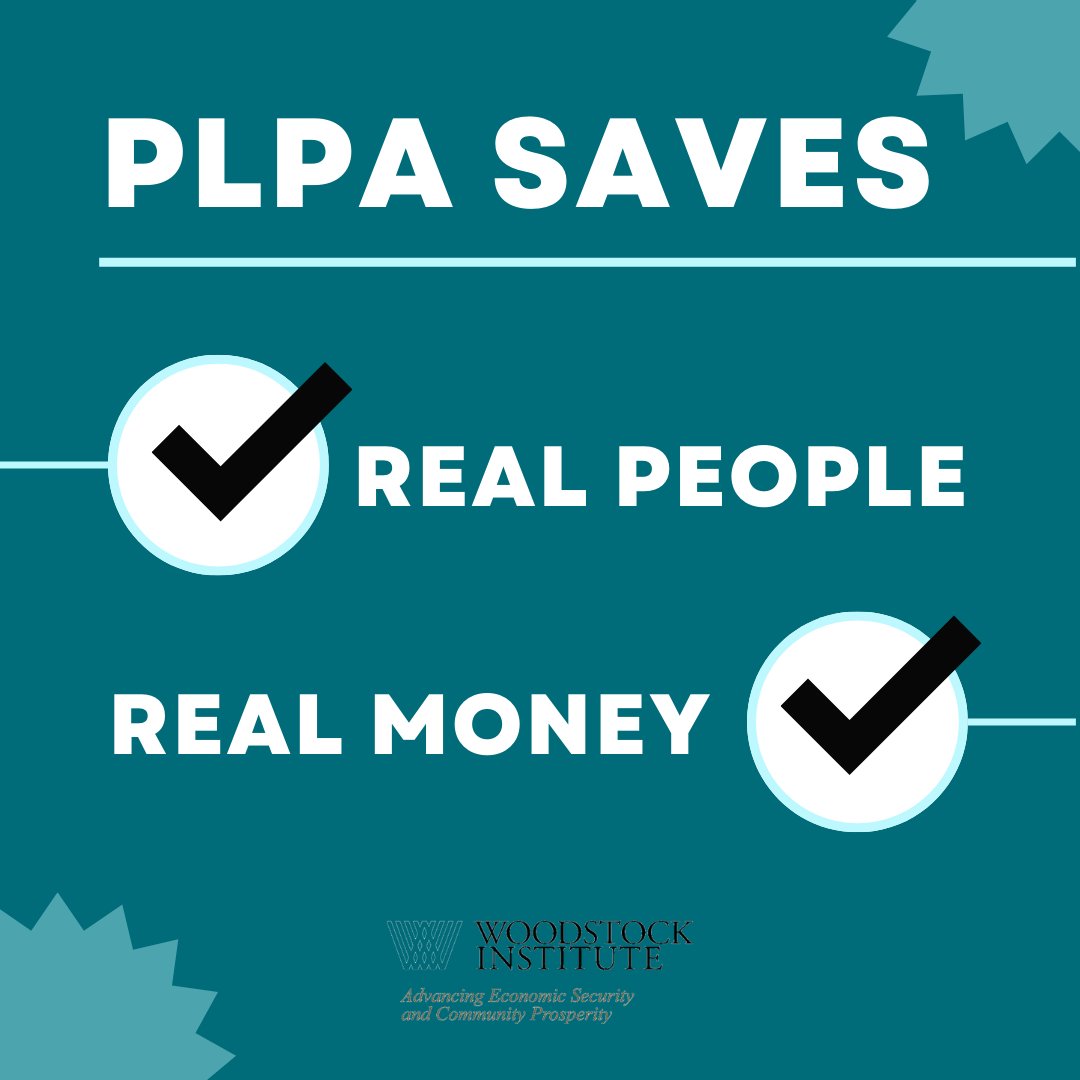 After the #PLPA was enacted, Illinois had the highest decrease in bankruptcy filings of any state in the region. Thank you @WoodstockInst for your work on this #StopTheDebtTrap #PLPAIsWorking #twill