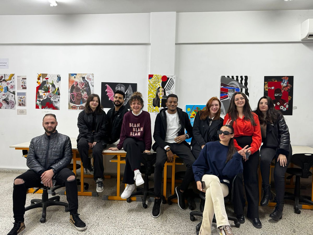 girneamerican's tweet image. Exploring diversity in expression: Students present their final review exhibition, blending talents from Graphic Design, Fine Art, and Architecture departments. 🎨🏛️ #StudentShowcase #CreativeCollaboration